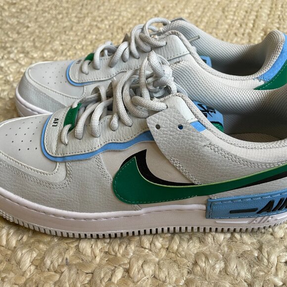 Nike Womens AF1 Shadow “Photon Dust Malachite" Size 10.5 - Picture 4 of 8